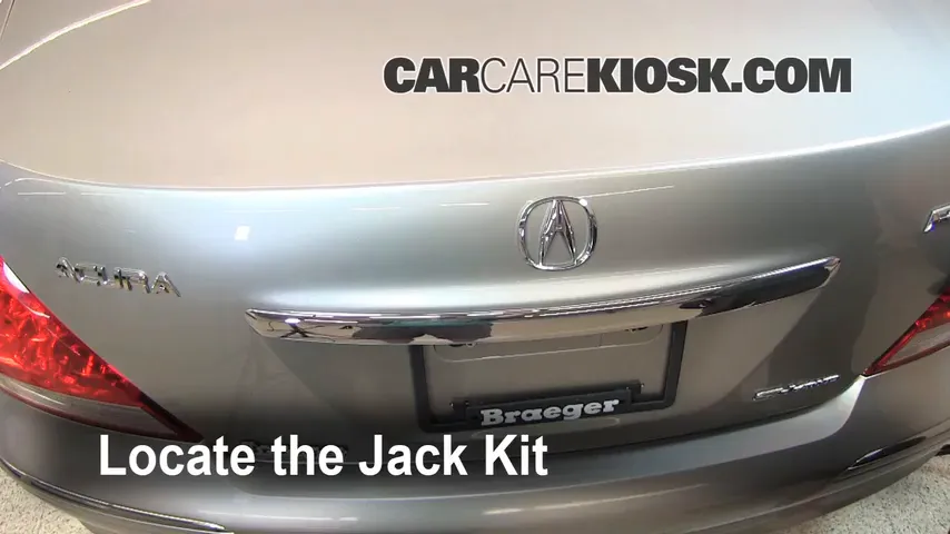 2008 Acura RL 3.5L V6 Jack Up Car